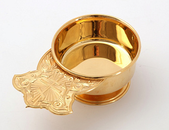 Ковш для теплоты №3 золочение