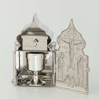 Дароносица №5 никель серебрение