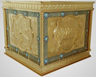 Облачение на престол №20 1, 0*1, 0 золочение патинирование эмаль