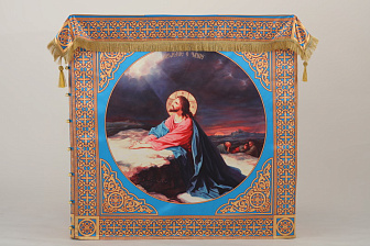 Облачение на престол шелк /печать/ 1,0х1,0