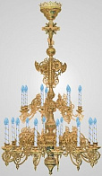 Паникадило 2 яруса 21 свеча
