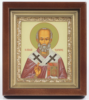 Икона Мирон Критский, Святитель 11х13 см