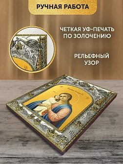 Икона Взыскание погибших Божия Матерь в ризе, 18х14 см