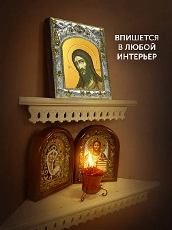 Икона Иоанн Предтеча в ризе, 18х14 см