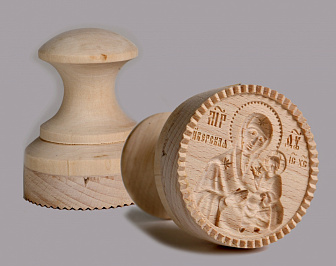 Печать для просфор диам.60 мм Иверская БМ