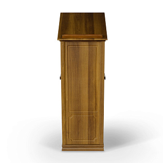 Аналой тумбовый с облицовкой