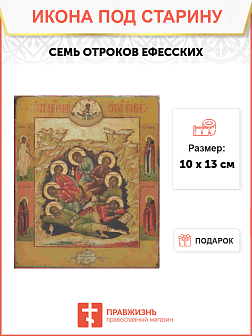 Икона Семь Отроков