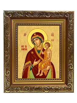 Икона складень Божией Матери Воспитание и Ангел Хранитель 19х22х7 см 052