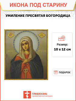 Икона Божия Матерь Умиление (Радость Всех Радостей)
