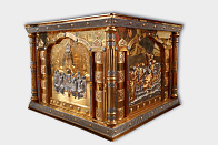 Облачение на престол №10 1.05*1.05*1.0 частичное золочение