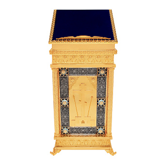 Подставка под икону №20 золочение эмаль