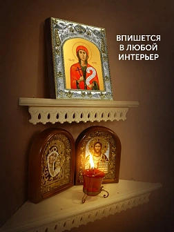 Икона Параскева Пятница в ризе, 18х14 см