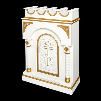 Ящик свечной белый