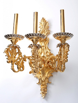 Лампада 3 свечи большая комбинирование