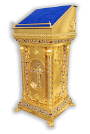 Подставка под икону №5 золочение эмаль