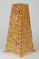 Подставка под хоругви золочение ажурная Подставка под хоругви золочение ажурная