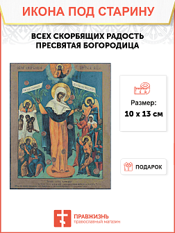 Икона Пресвятой Богородицы Всех скорбящих радость