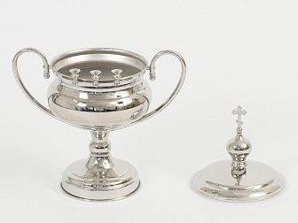 Чаша водосвятная №5 никель