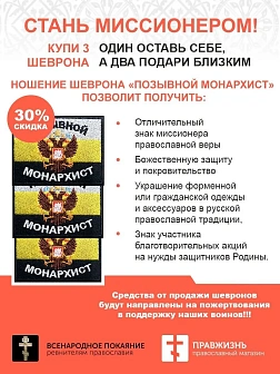 Позывной Монархист Герб двухглавый орел, набор 3 шеврона, пришивной, 5х9 см