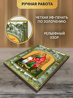 Икона Ангел Хранитель в ризе, 18х14 см