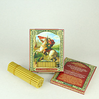 Свечи сорокоустные №50 (40шт, 19см, 1,7ч), Георгий Победоносец Свечи сорокоустные №50 (40шт, 19см, 1,7ч), Георгий Победоносец