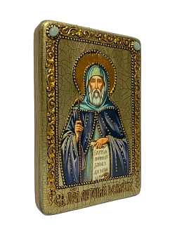 Икона АНТОНИЙ Великий, Преподобный (ПОДАРОЧНАЯ)