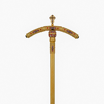 Жезл филигрань камни эмаль