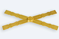 Звездица 0.5 л золочение