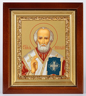 Икона Мирон Критский, Святитель 6х9 см