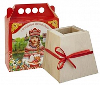 Пасочница 2кг, цвет натуральное дерево, в коробке