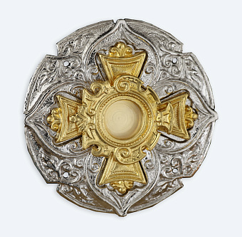 Мощевик на икону №2 комбинированный