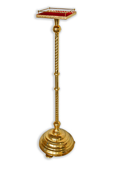 Подставка под дикирий-трикирий золочение