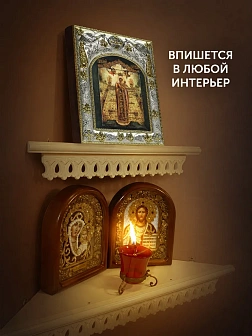 Икона Вертоград Заключенный Божия Матерь в ризе, 18х14 см