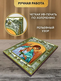 Икона Ангел Хранитель в ризе, 18х14 см