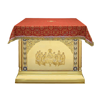 Облачение на престол 1.0*1.0 золочение эмаль