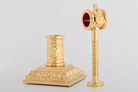 Подставка под хоругви золочение без каркаса Подставка под хоругви золочение без каркаса