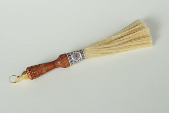 Кропило №3 филигрань, эмаль, резная ручка / золочение