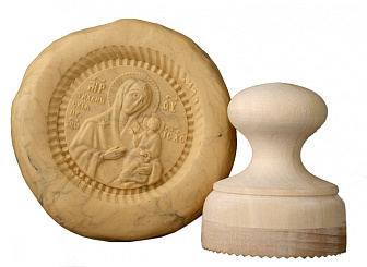 Печать для просфор диам.60 мм Тихвинская БМ