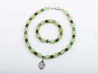 Комплект из Оникса и Змеевика