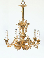 Паникадило 1 ярус 5 свечей золочение (2-15)