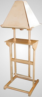 Аналой с регулировкой стола для певчих