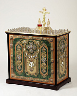 Панихидный стол Маркетри №239 на 106 свечей