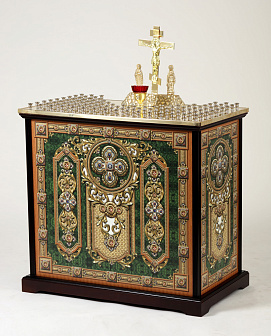 Панихидный стол Маркетри №239 на 106 свечей