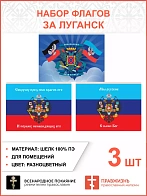 Набор флагов За Луганск 020