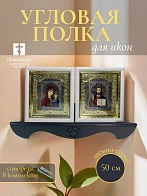 Полка для икон угловая Кольцо Херувим