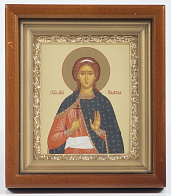 Икона МЕЛАНИЯ (Милана) Римляныня, Вифлеемская, Палестинская, Преподобная 11х13 см