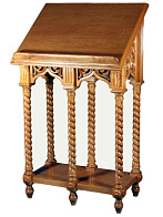 Аналой ''Греческий двойной'' выносной с витыми ножками, резной