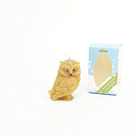 Свеча формовая Рождественская Сова, ВОСК