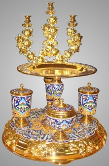 Всенощное блюдо №2 / золочение