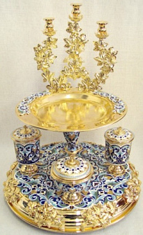 Всенощное блюдо №2 / золочение